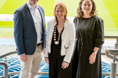 Shane Sheridan, Sharon Rice and Roisin Flynn